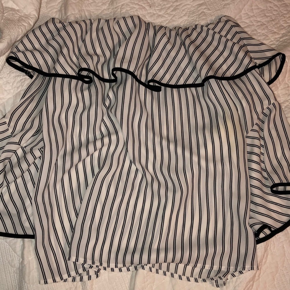 Dressy Off-Shoulder Shirt